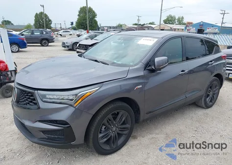 2021 Acura Rdx A-Spec Package from USA, damaged, VIN 5J8TC2H66ML007033